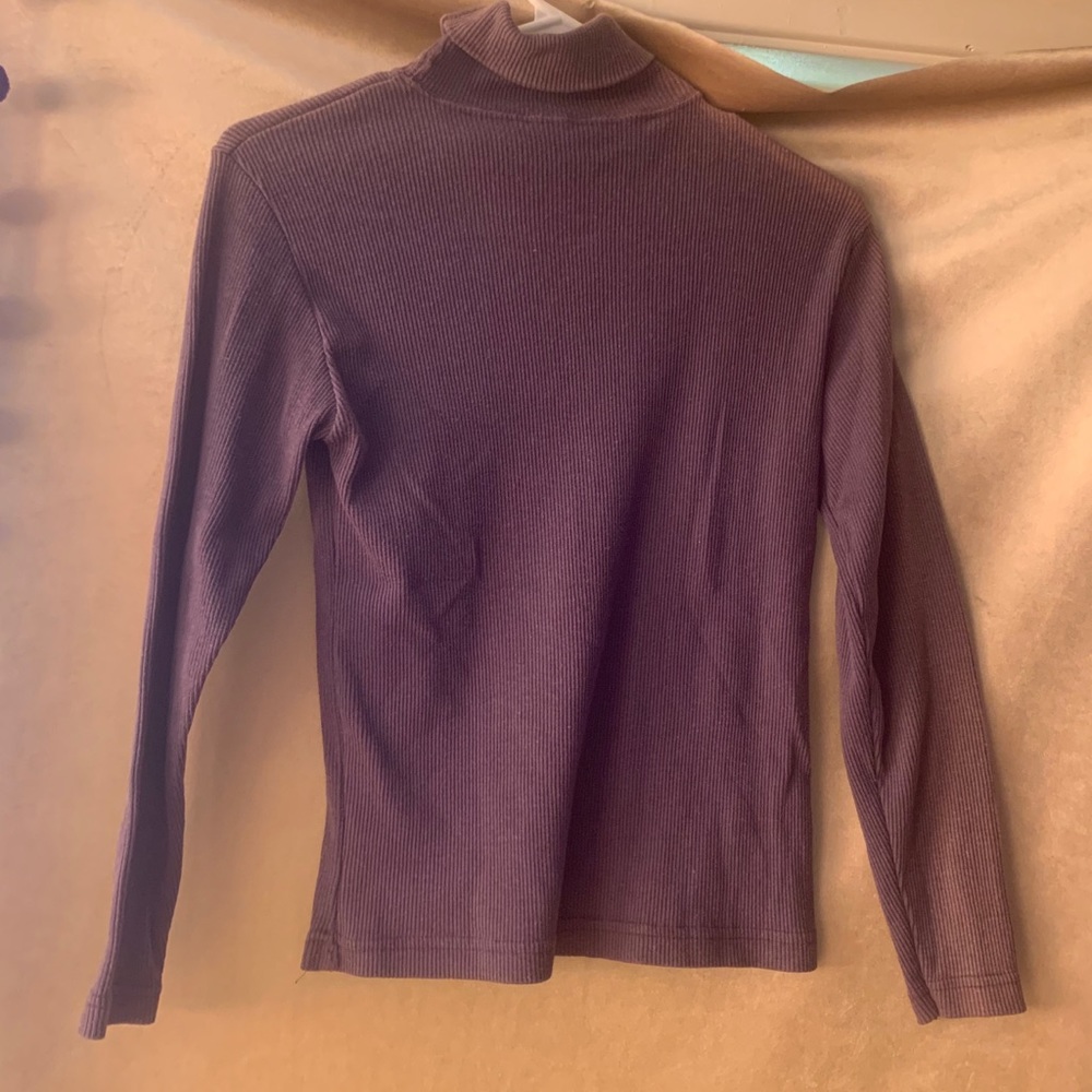Vintage Purple Turtleneck
